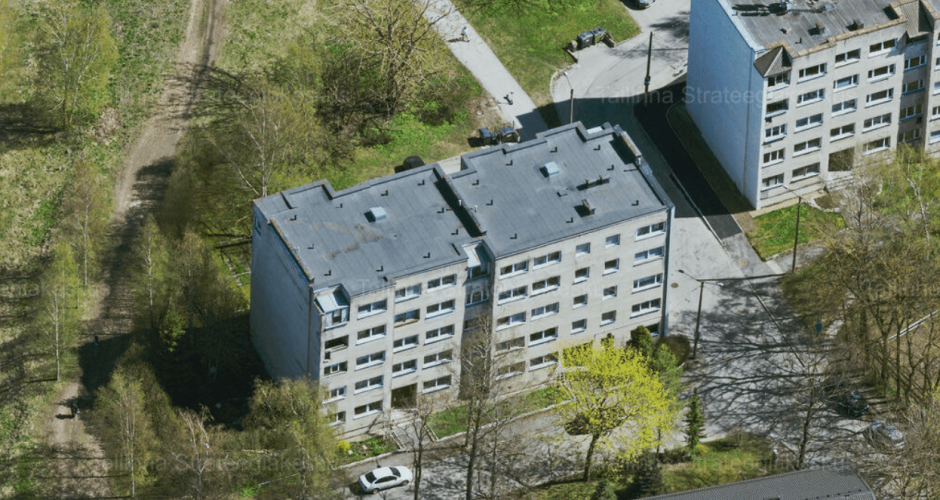 Paepargi lähedane 5-e kordne elumaja. Pallasti tn 47