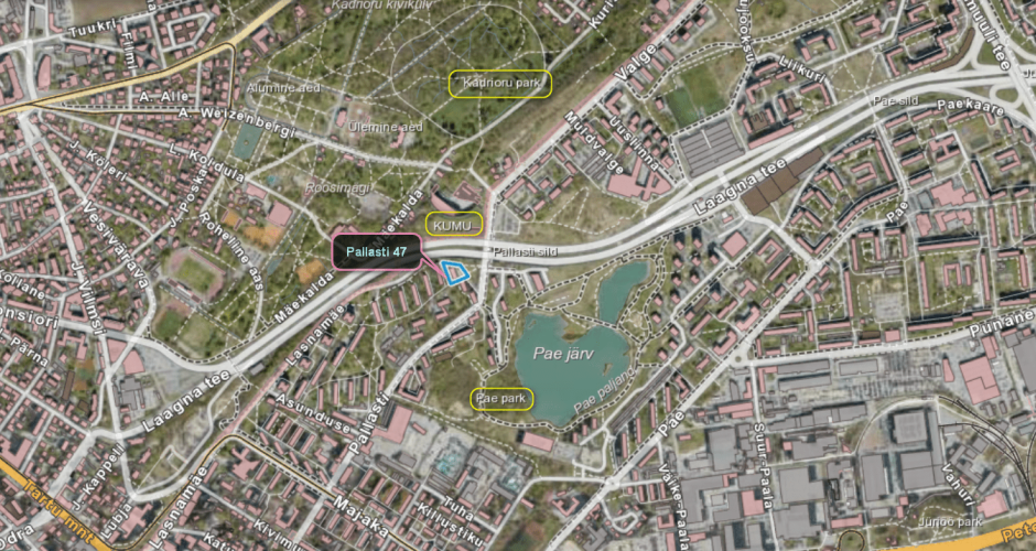 Pargid, muuseumid aero. Pallasti 47